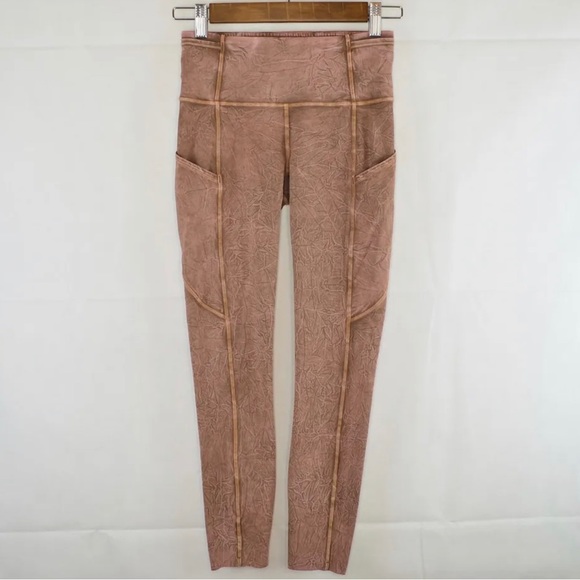 lululemon athletica Pants - Lululemon Fast and Free Tight II Ice Dye Leggings